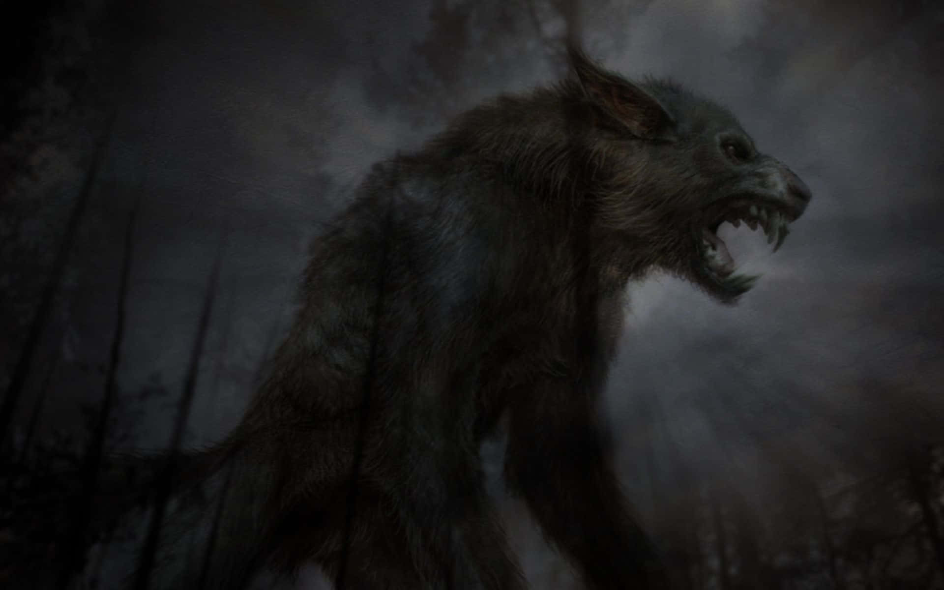 Fürchtedie Macht Des Werwolfs