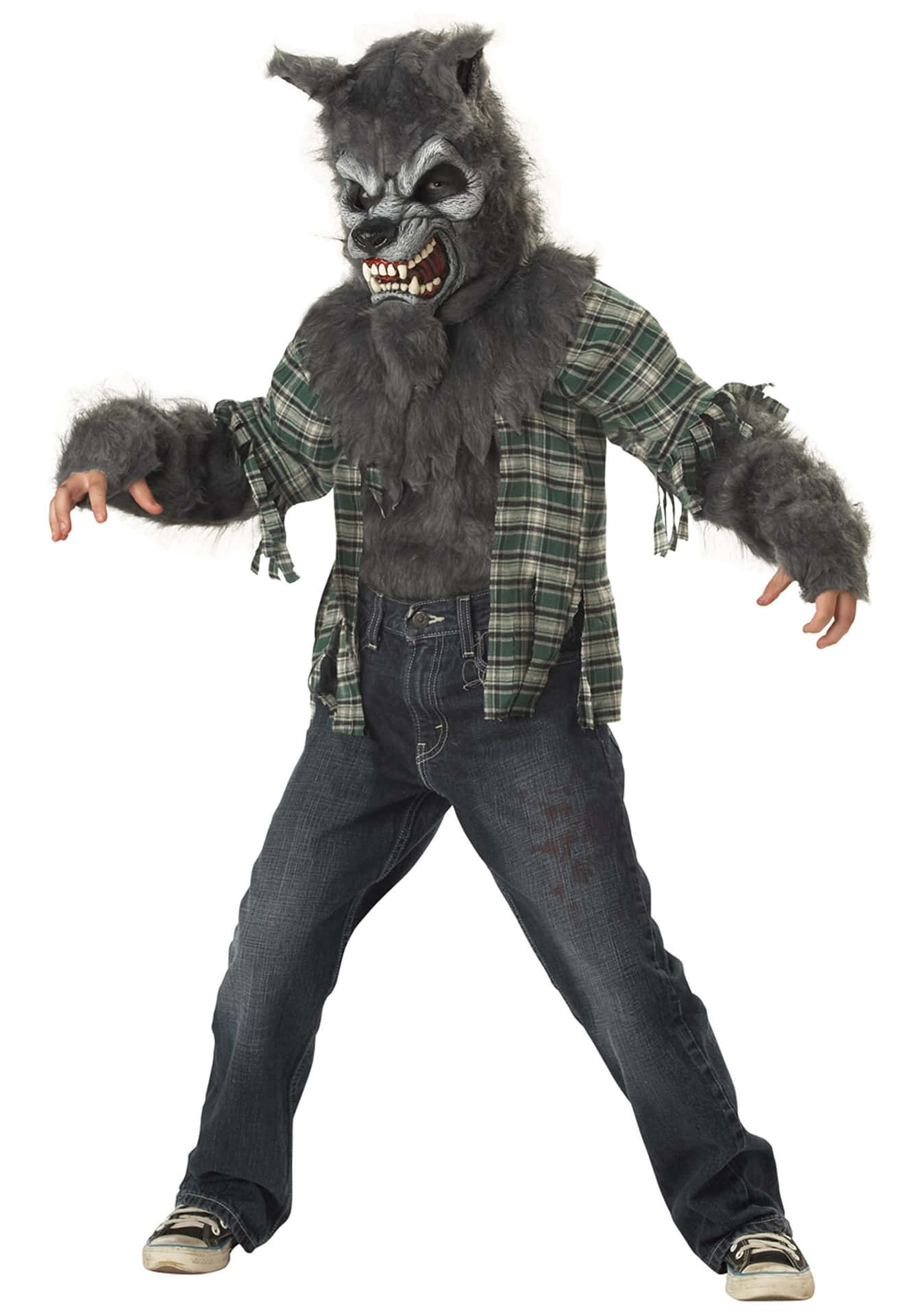 Frightening Werewolf Costume Unleashes the Beast Within Wallpaper