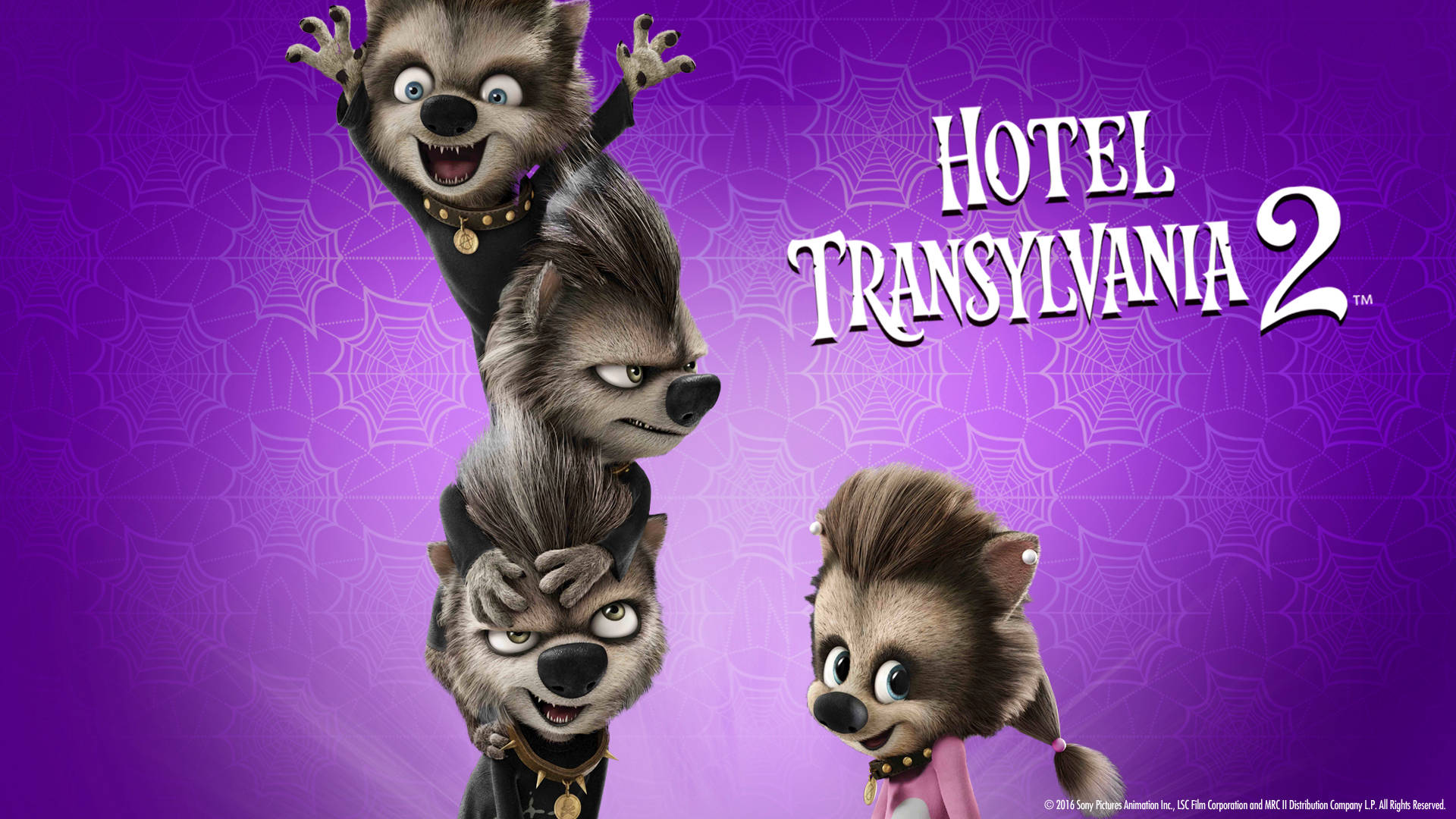 Werewolf Pups From Hotel Transylvania 2 Wallpaper