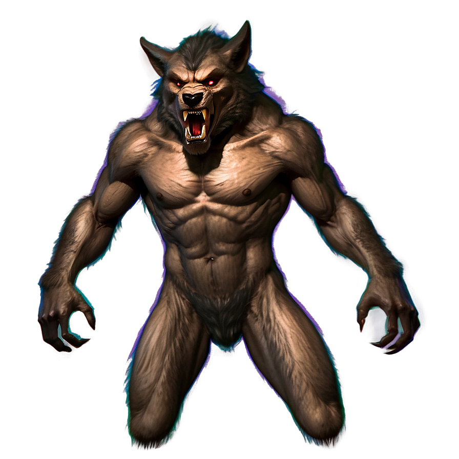 Download Werewolf Transformation Png Bub | Wallpapers.com