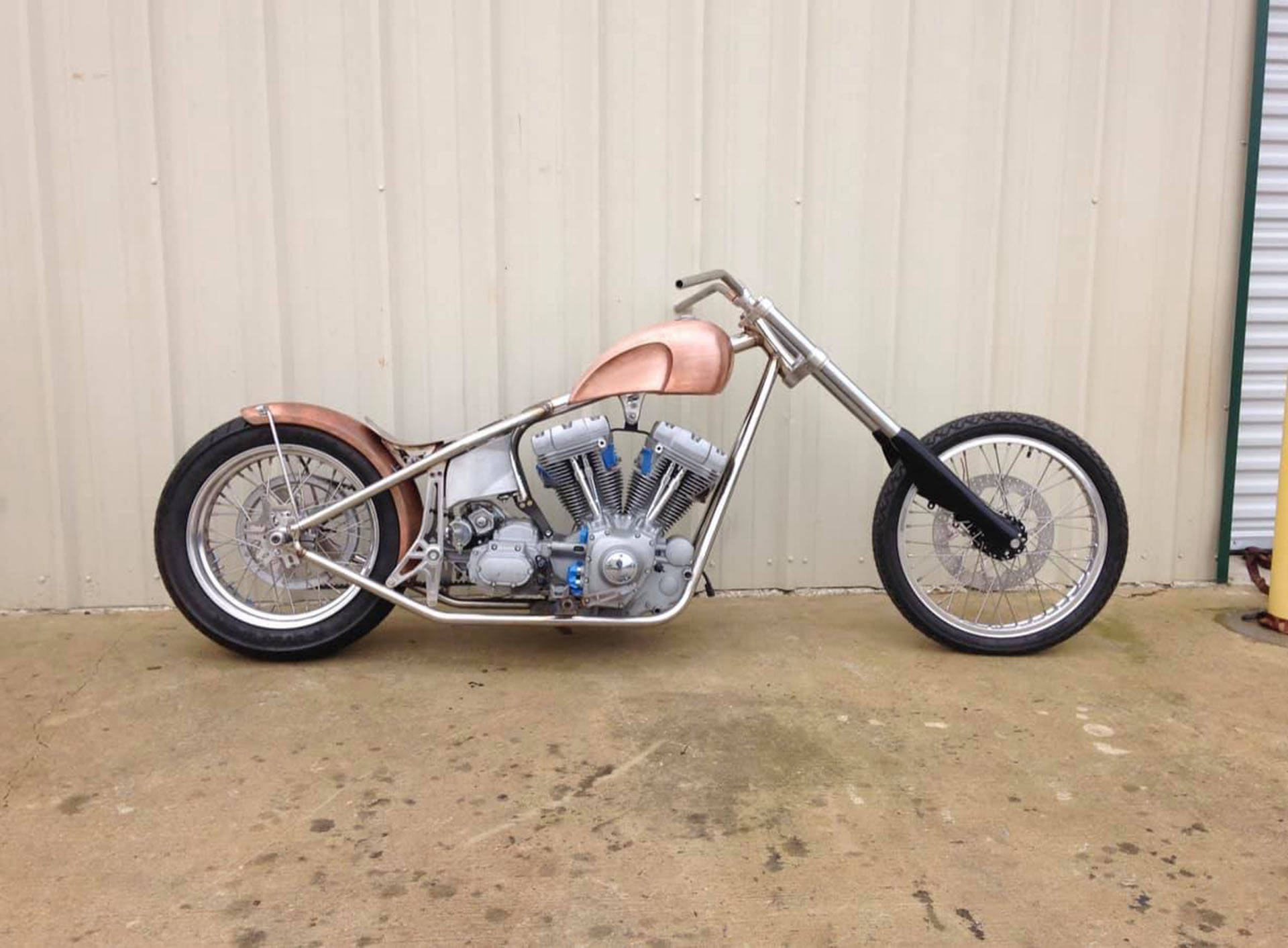 West Coast Choppers Bobber Motorcycle Wallpaper
