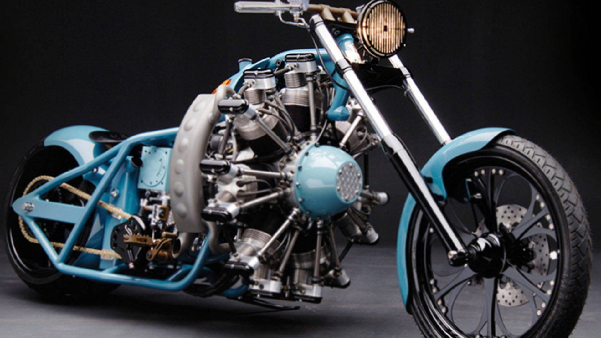 West Coast Choppers Motorcycle Engine Wallpaper