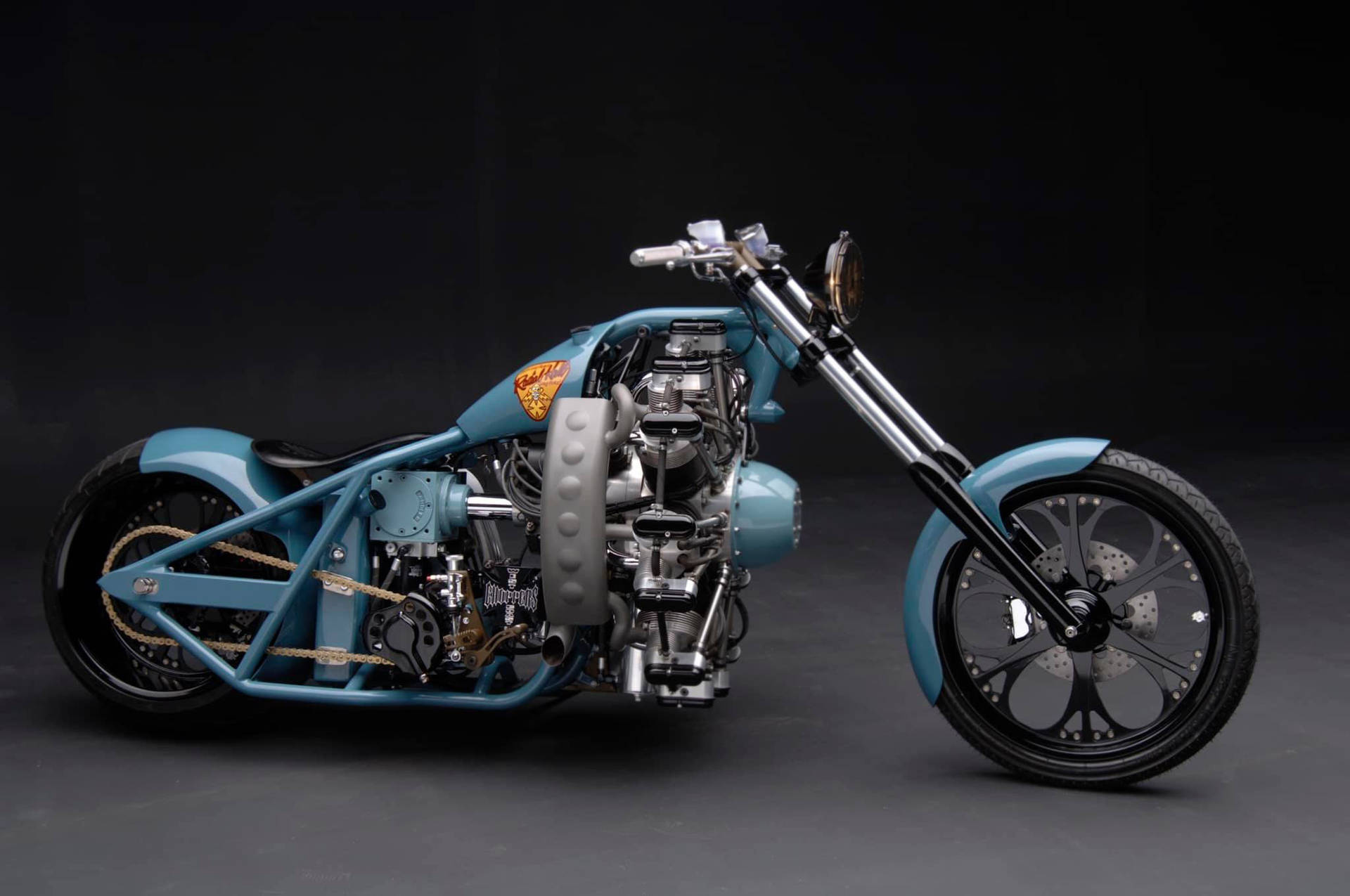 West Coast Choppers Radial Hell Wallpaper