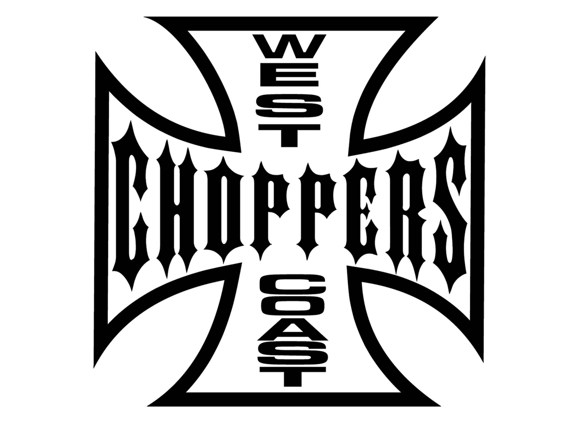 Westcoast Choppers Schild. Wallpaper
