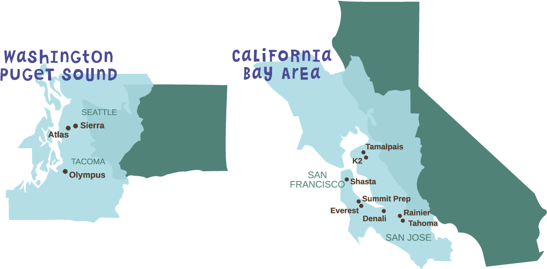 West Coast Summit Prep Map PNG