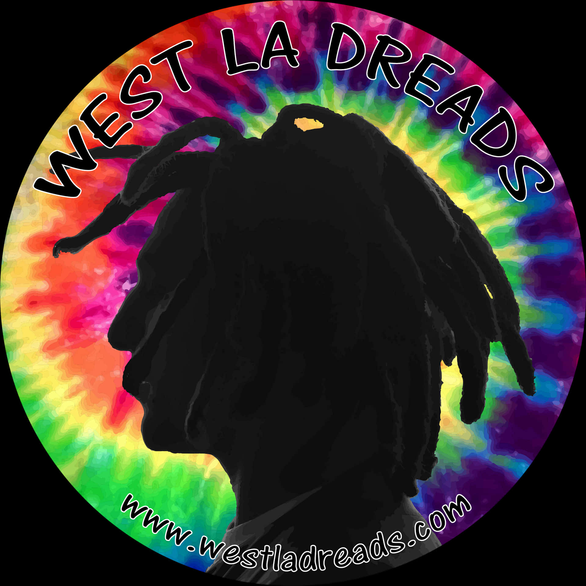 West L A Dreads Logo PNG