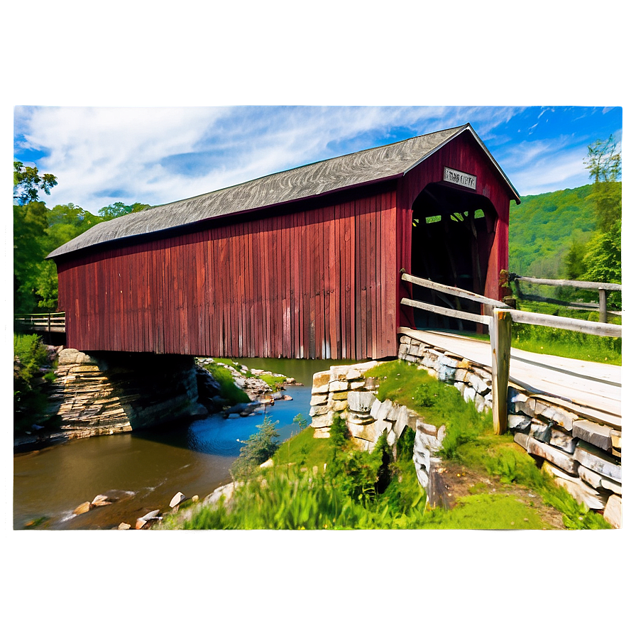 West Virginia Covered Bridges Png 76 PNG