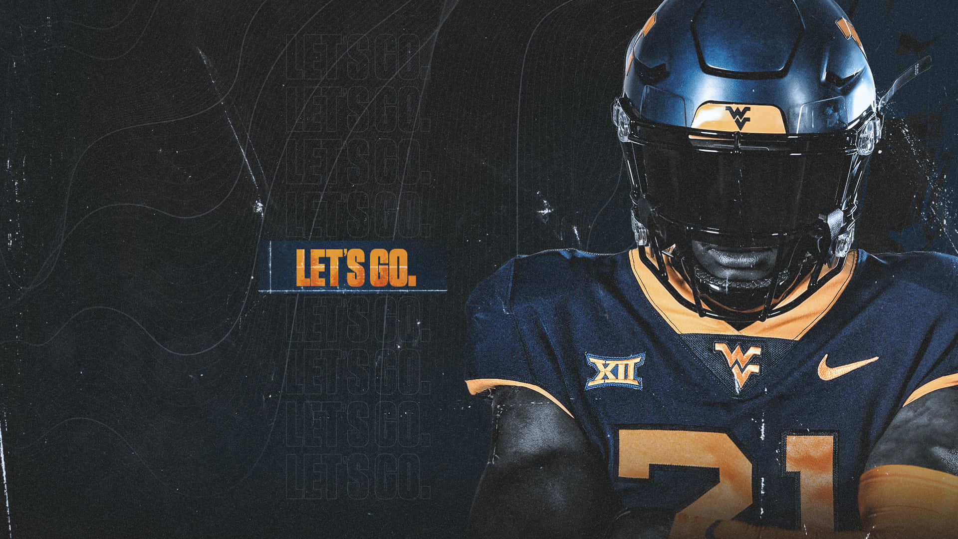 Get ready to cheer on the West Virginia Mountaineers! Wallpaper