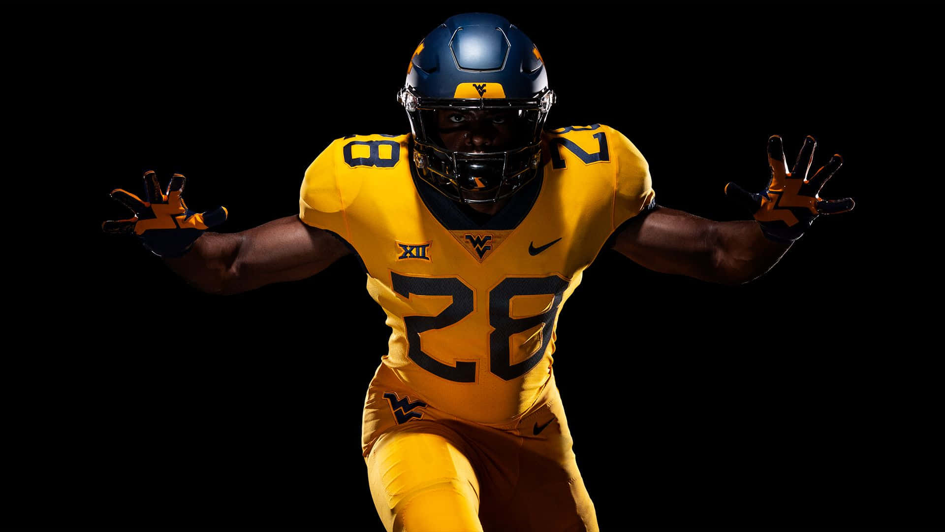 Gearing up for West Virginia Football Wallpaper
