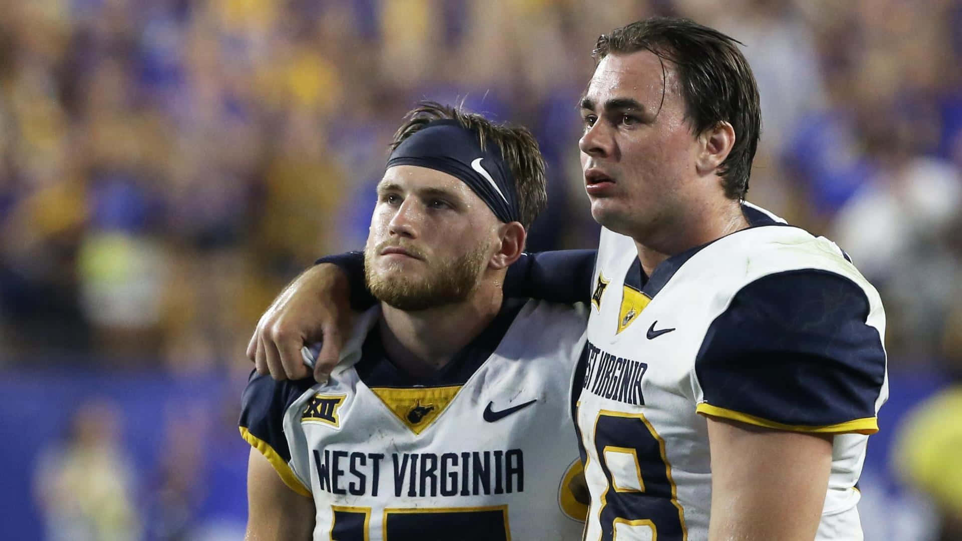 "Take Me Out To The Mountaineers: West Virginia Football" Wallpaper