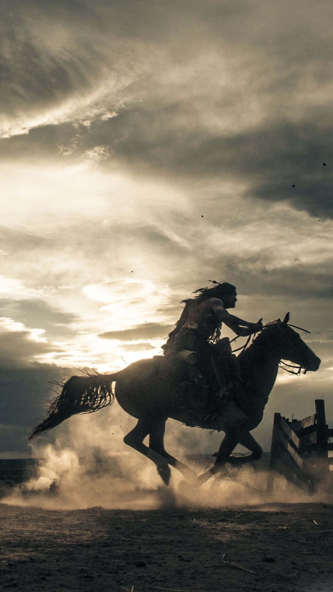 - "Ride into the Wild West with your Cowboy Iphone" Wallpaper