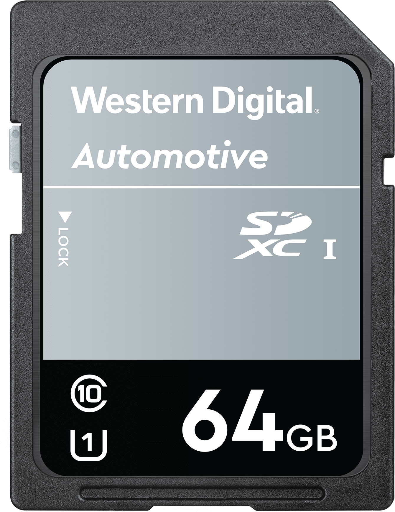 Western Digital Automotive S D X C64 G B Card PNG