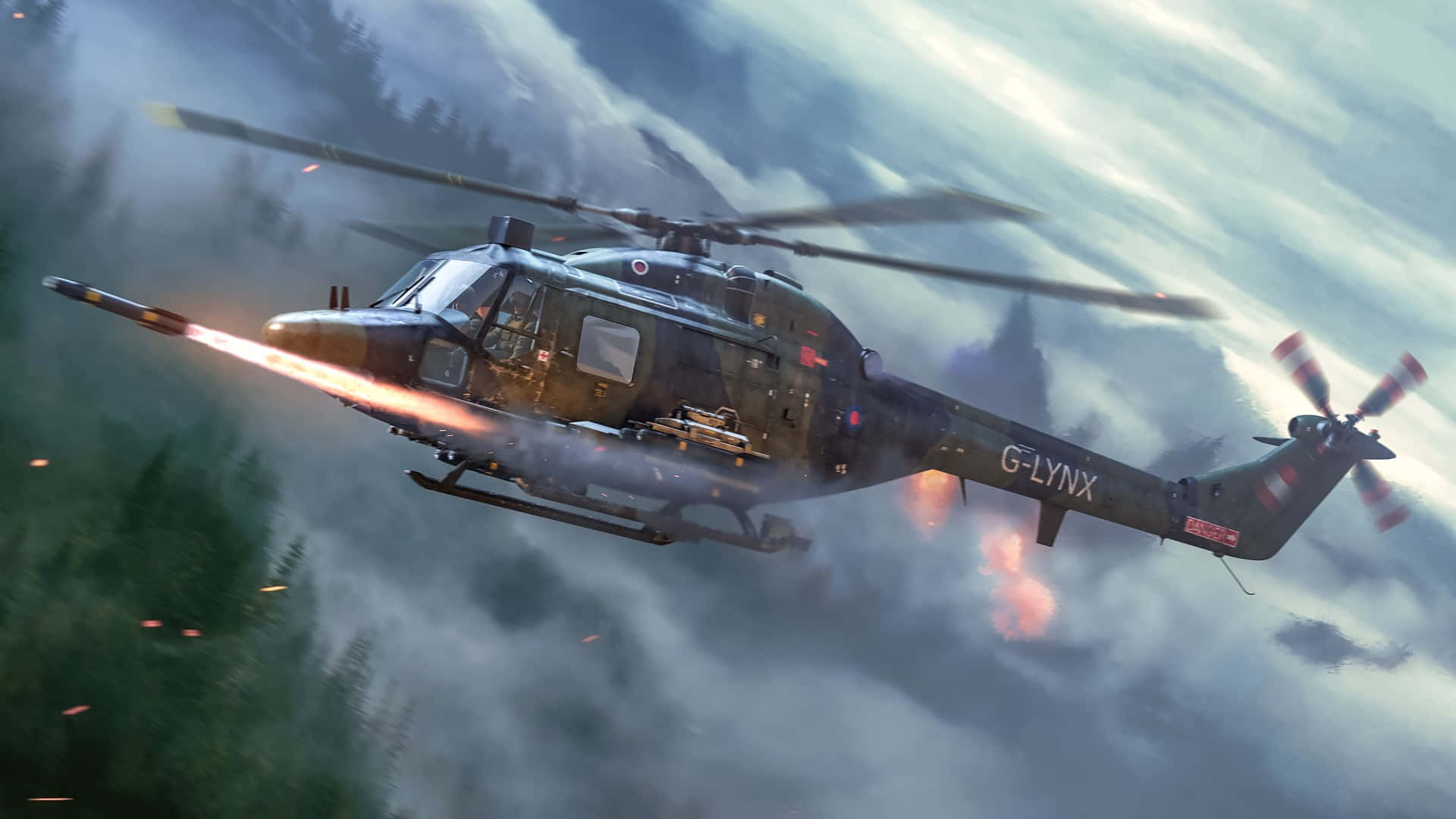 Westland Lynx Helicopters Wallpaper