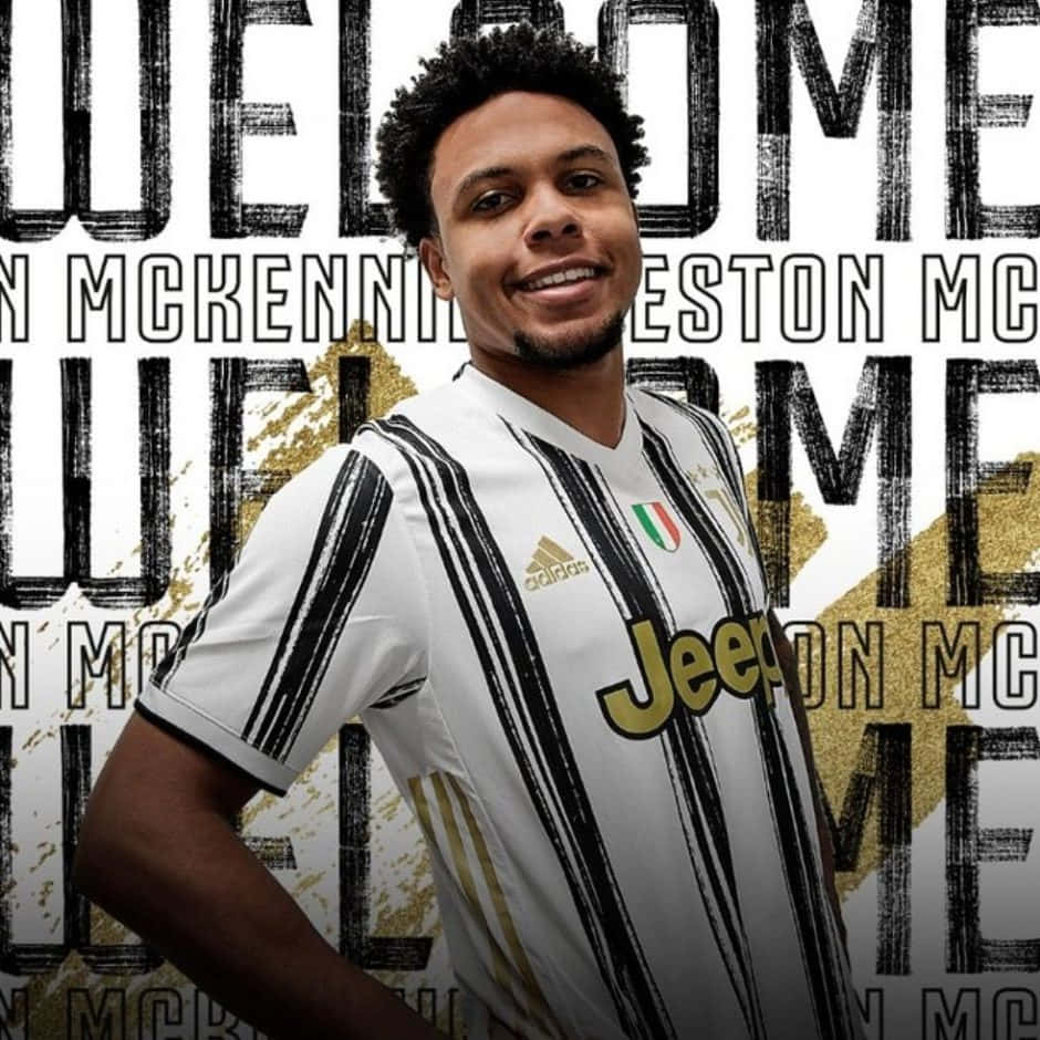 Weston Mc Kennie Juventus Presentation Wallpaper