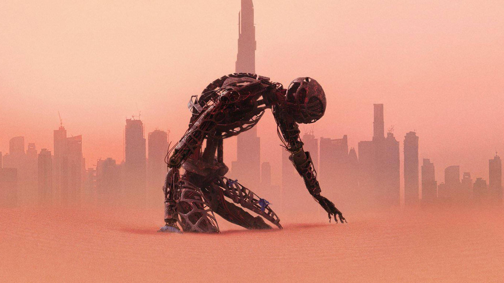 Robotdel Desierto De Westworld Fondo de pantalla