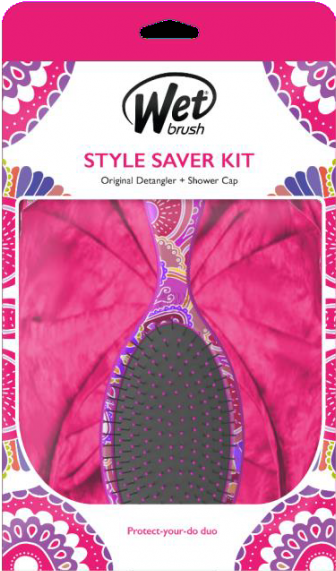 Wet Brush Style Saver Kit Packaging PNG