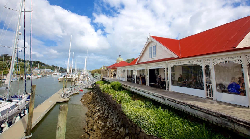 Whangarei Marinaand Restaurant New Zealand Wallpaper