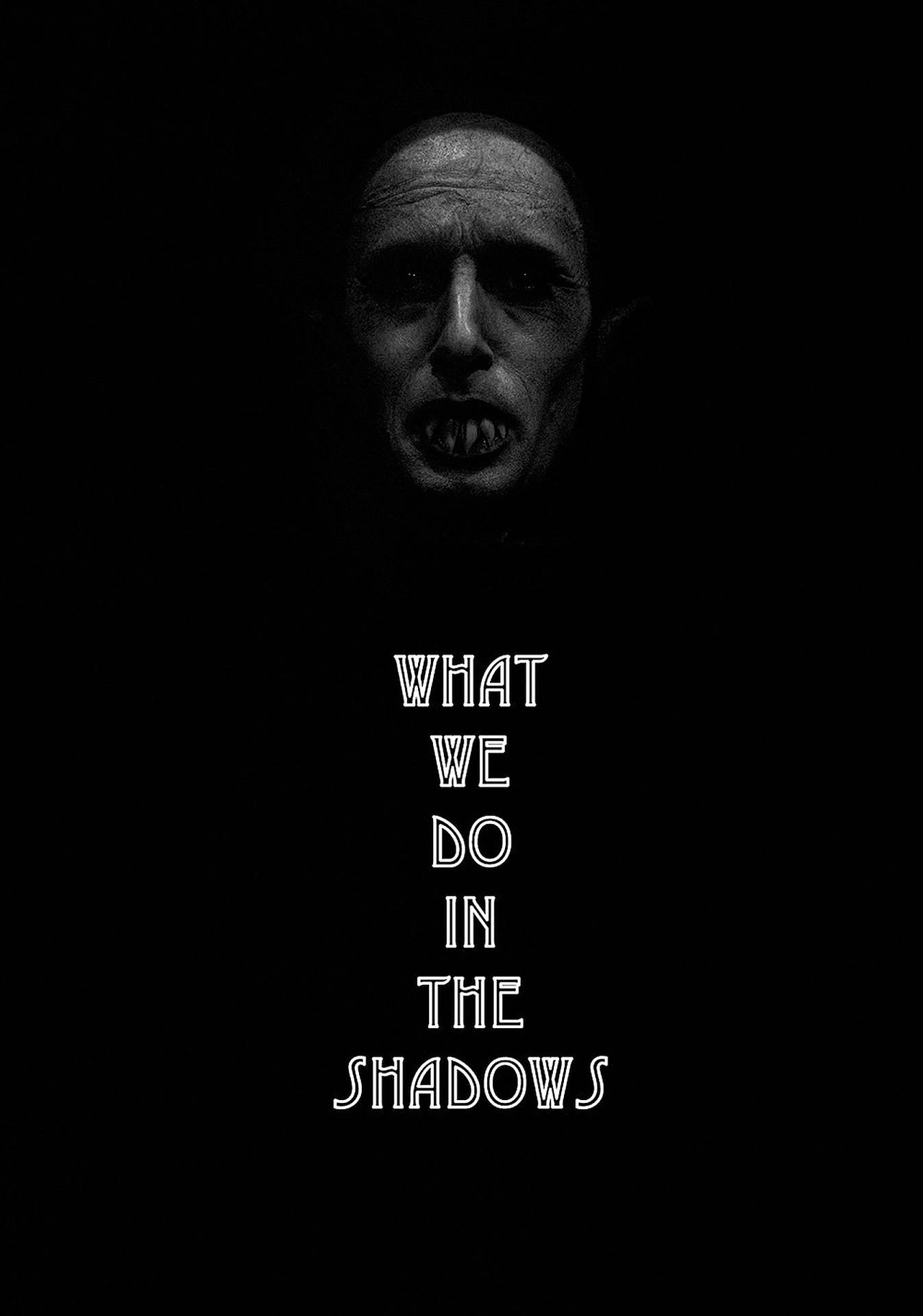 What We Do In The Shadows Black Background Wallpaper