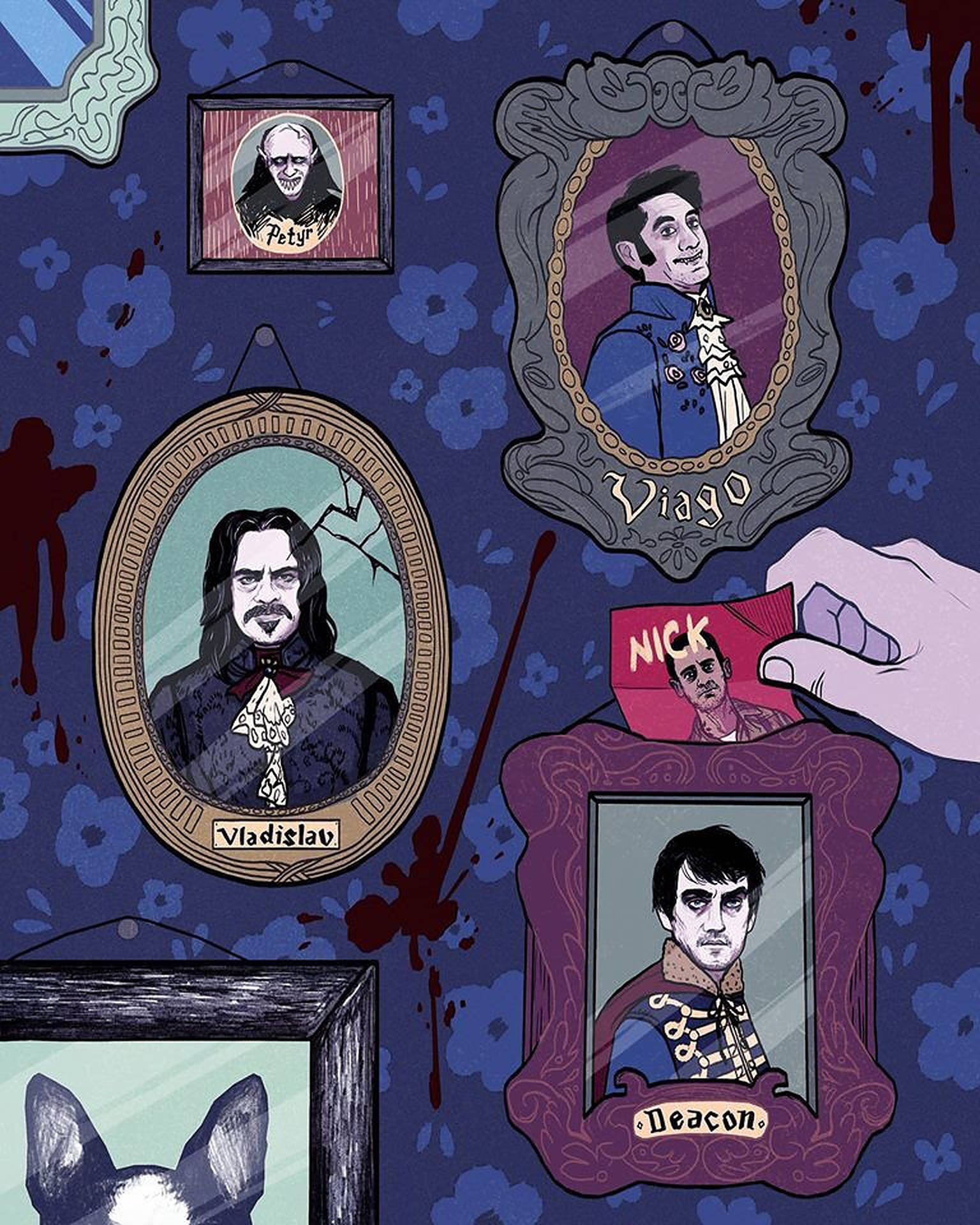 What We Do In The Shadows Cartoon Wallpaper