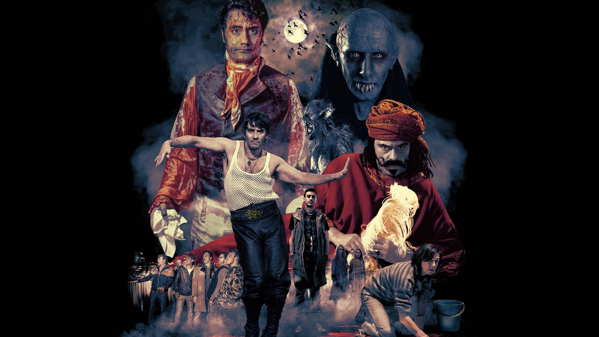 What We Do In The Shadows Photomontage Wallpaper