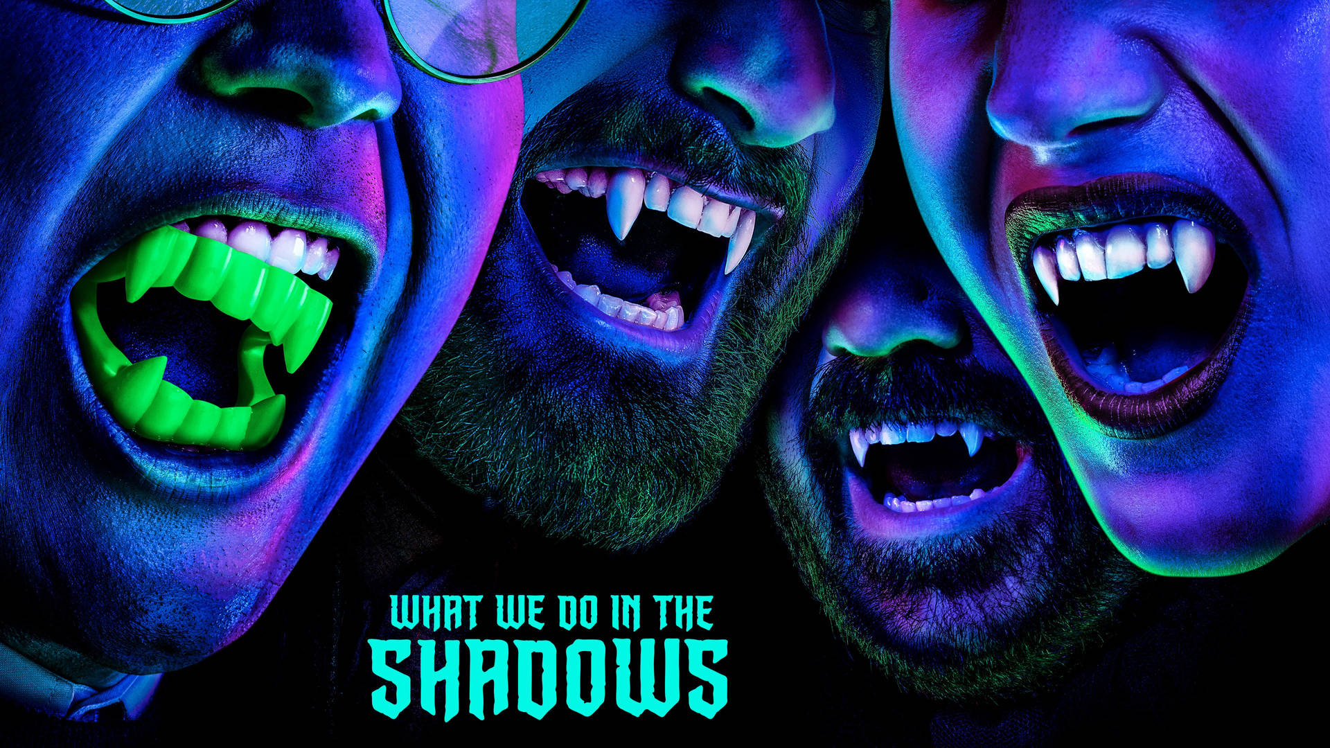 What We Do In The Shadows Vampire Fangs Wallpaper
