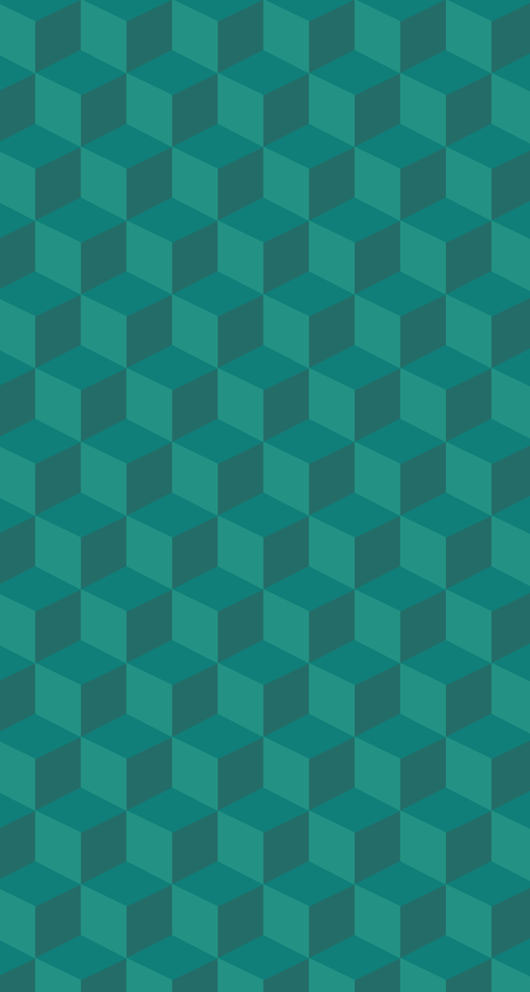 A Teal Background With A Square Pattern