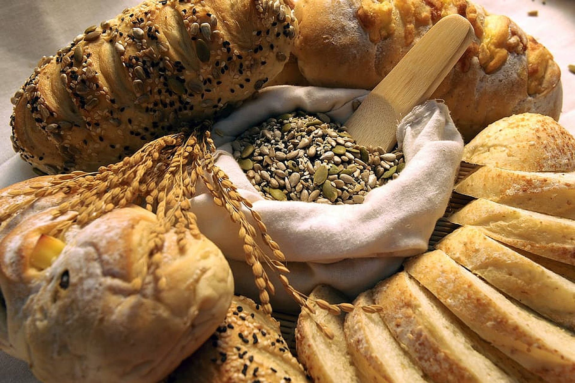 Wheat Bakery Bread Wallpaper