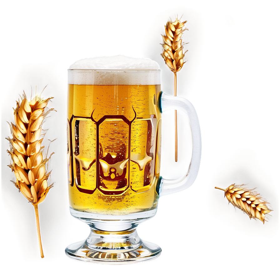 Wheat Beer Glass Png 05032024 PNG