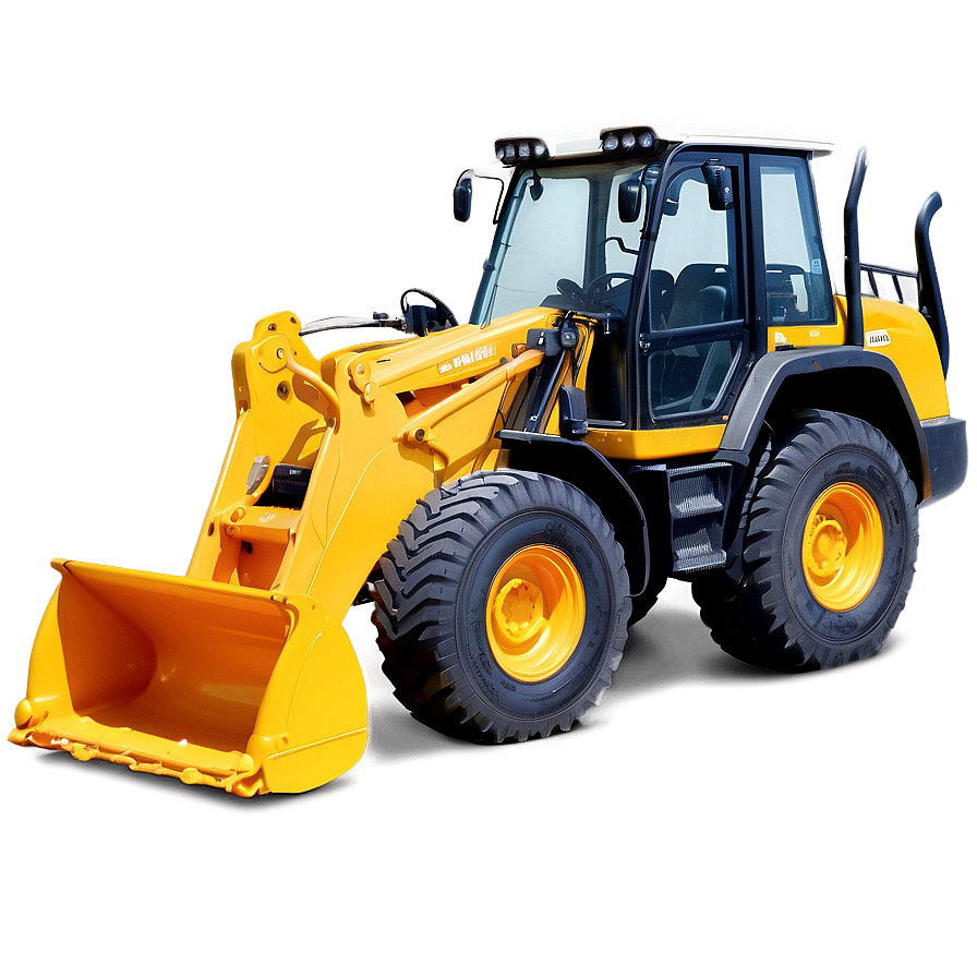 Wheel Loader Backhoe Png 06272024 PNG
