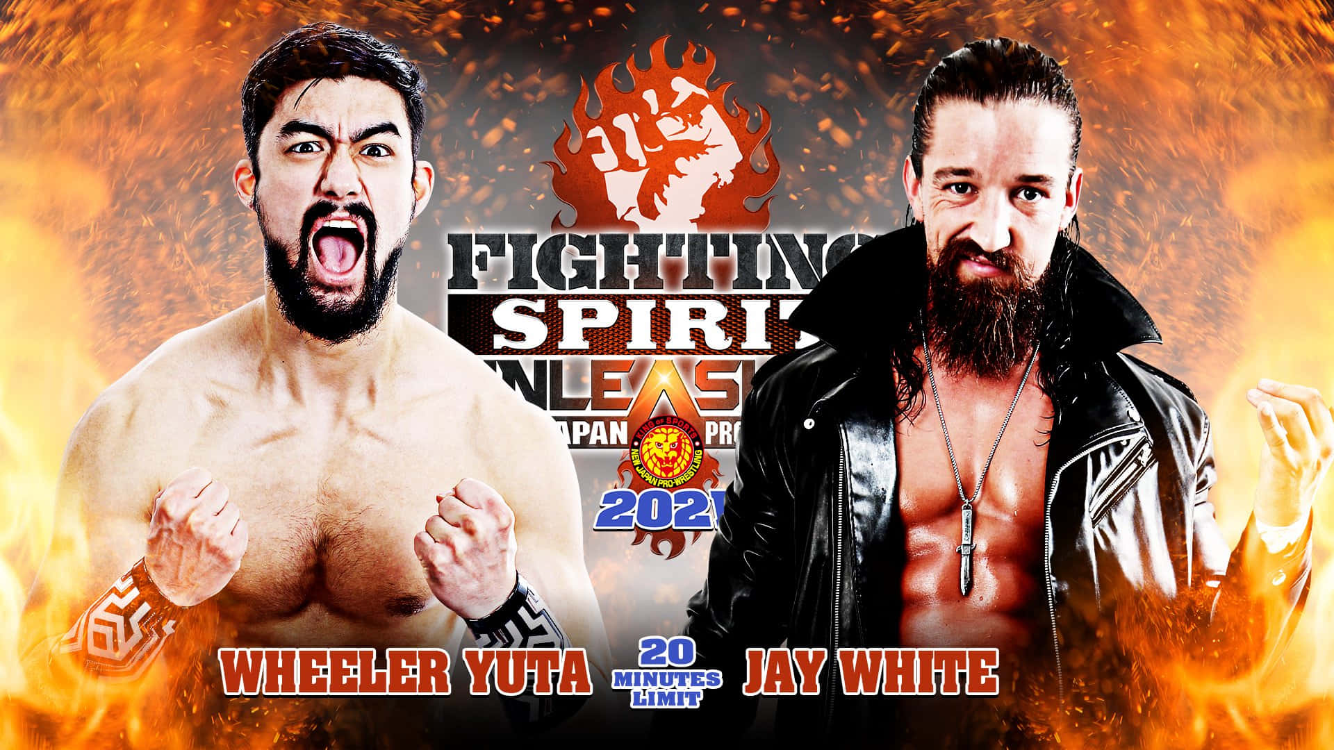Heavyweight Clash - Wheeler Yuta VS Jay White Wallpaper