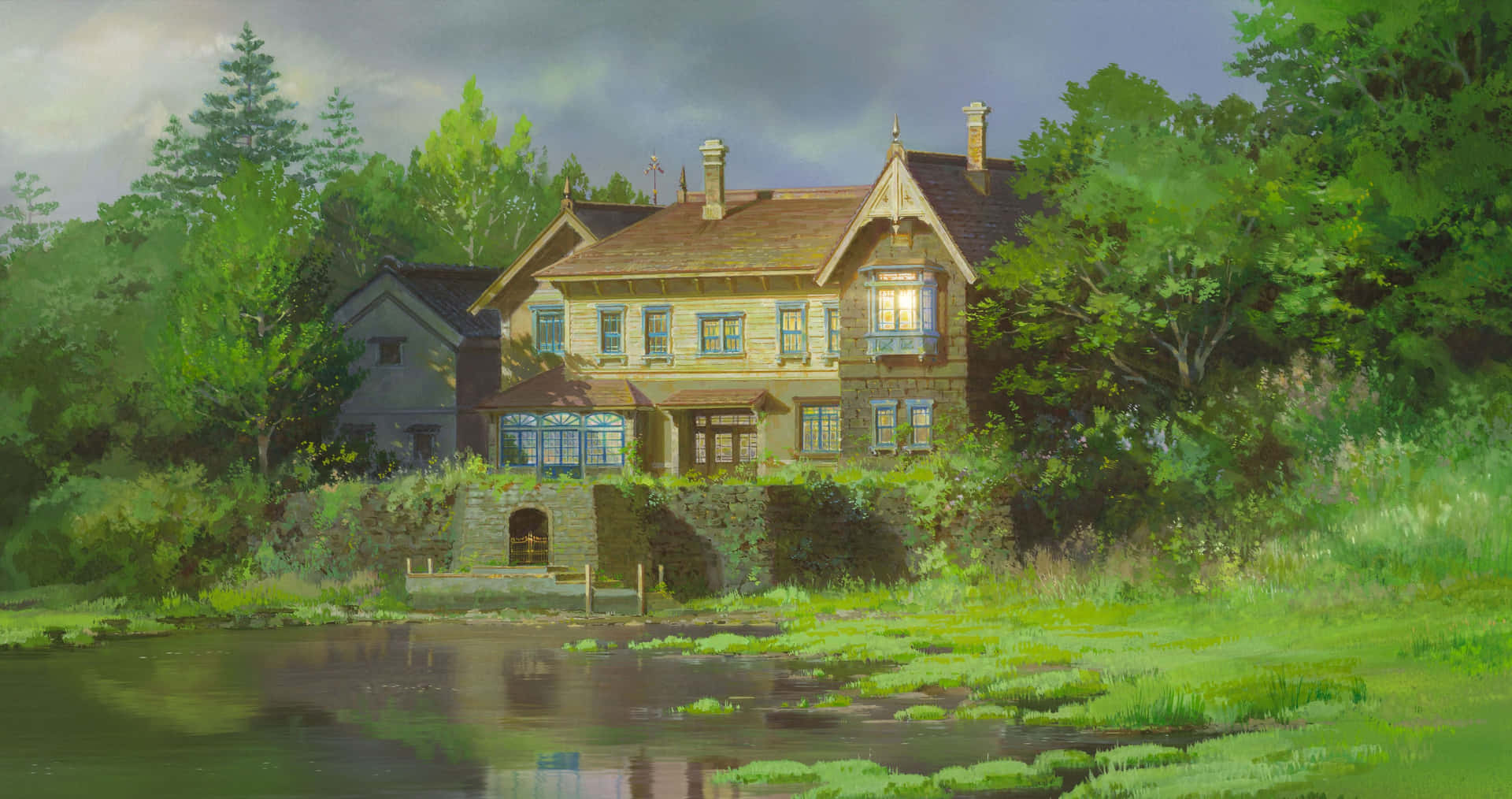 When Marnie Was There - Beautiful Scenery from Studio Ghibli Animation Wallpaper