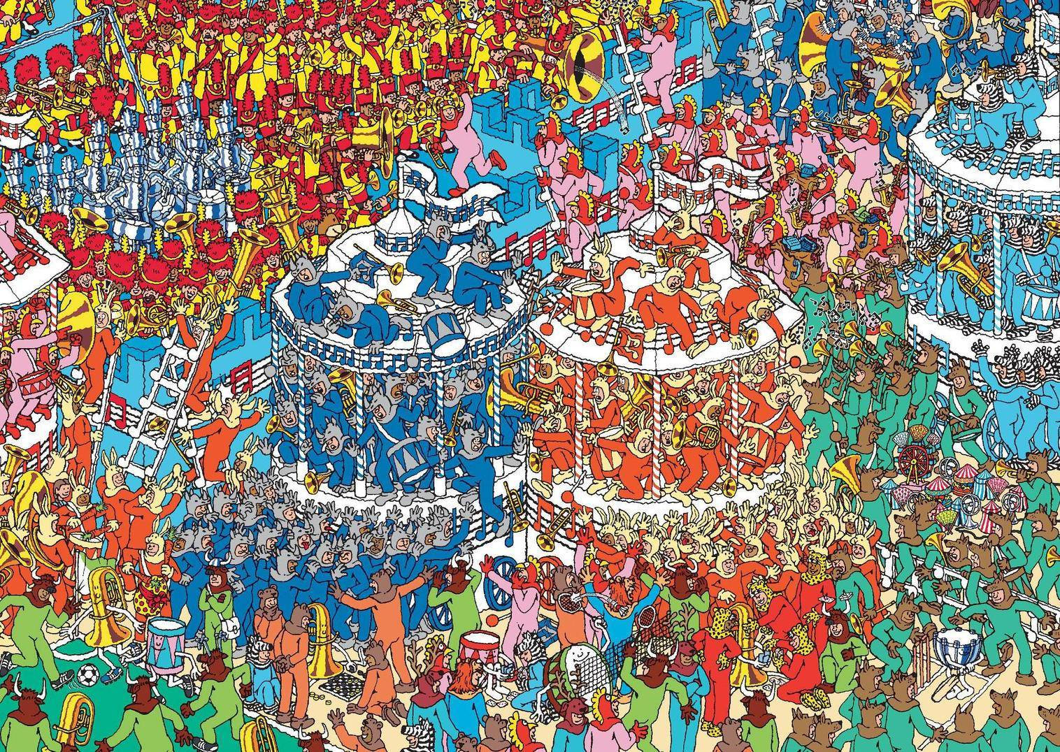 Where's Waldo Battle Of The Bands Wallpaper