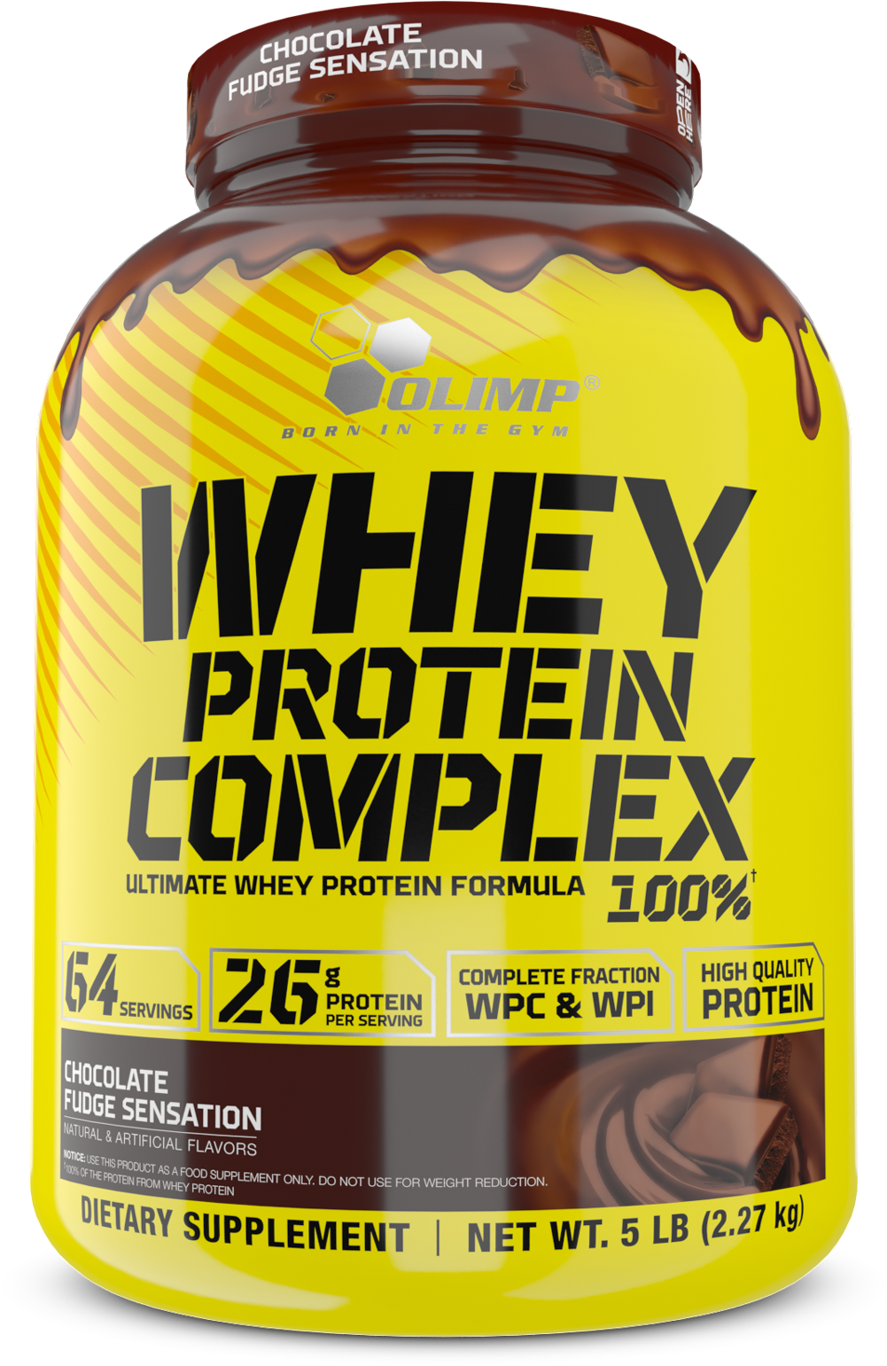 Whey Protein Complex Chocolate Sensation PNG