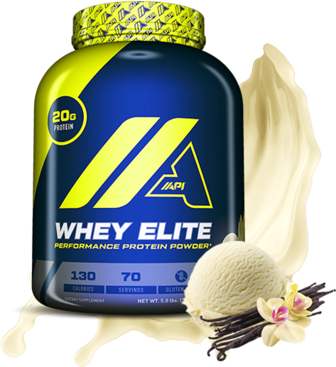 Download Whey Protein Powder Jarand Scoop | Wallpapers.com