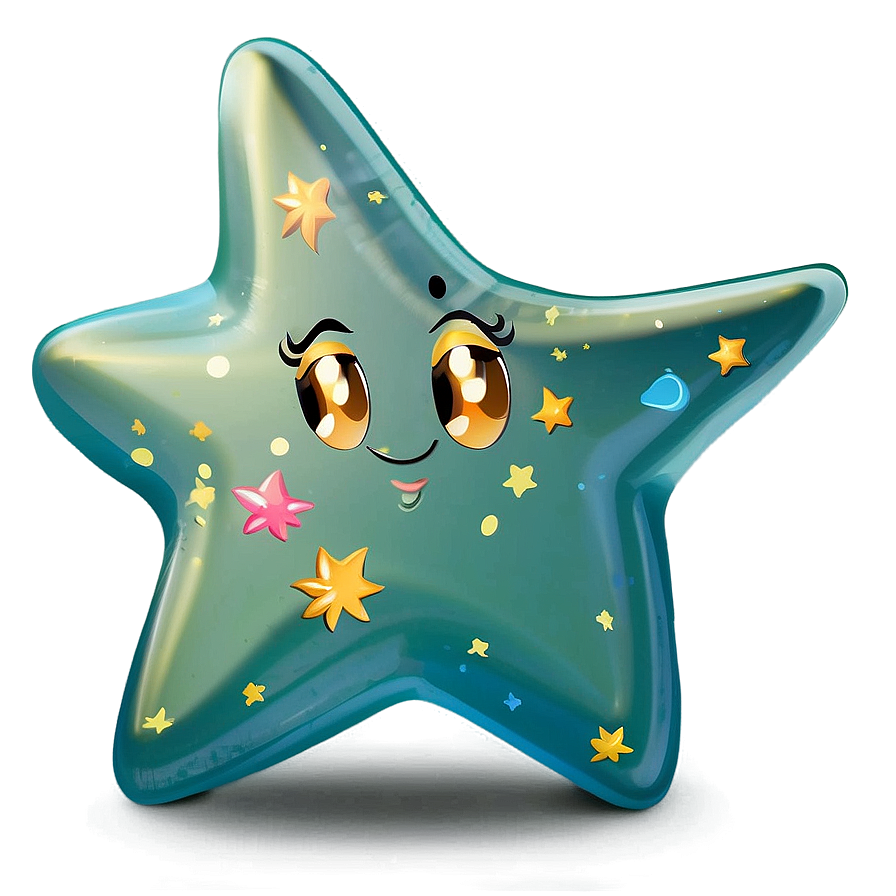 Whimsical Cartoon Star Png 74 PNG