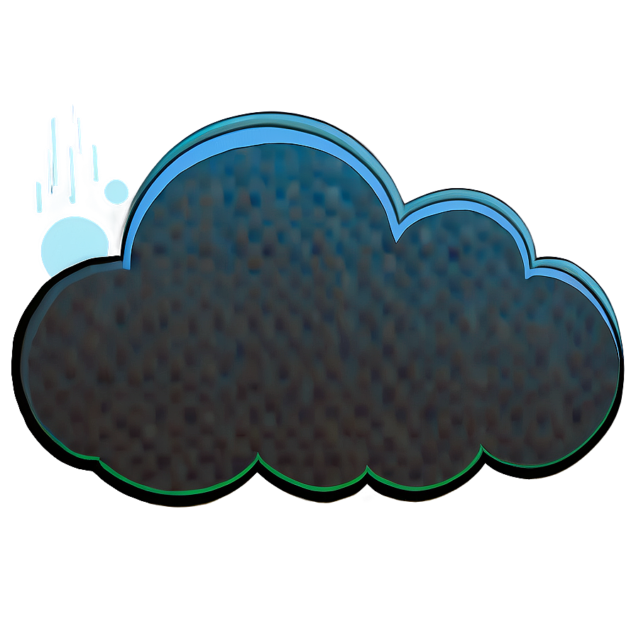 Whimsical Cloud Vector Design Png Nde39 PNG