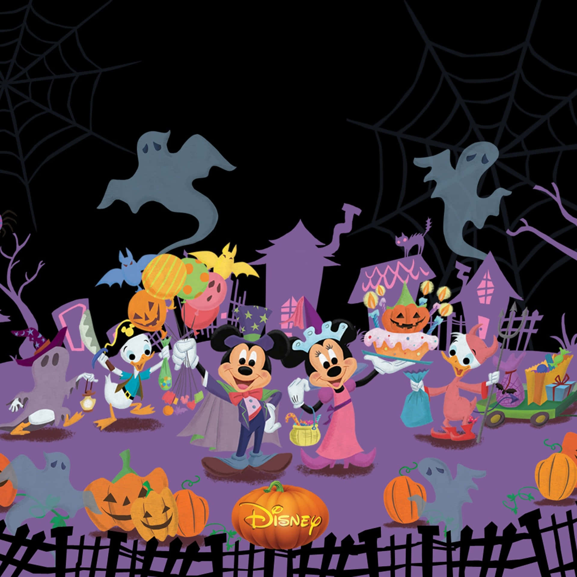 Whimsical Disney Halloween Wallpaper