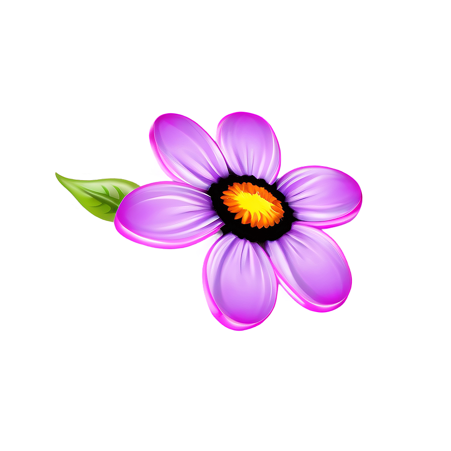 Whimsical Flower Drawing Png 06202024 PNG