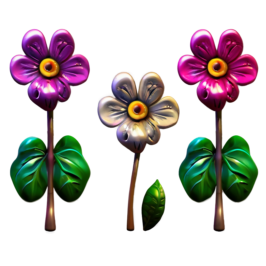 Whimsical Flowers Fantasy Png 69 PNG