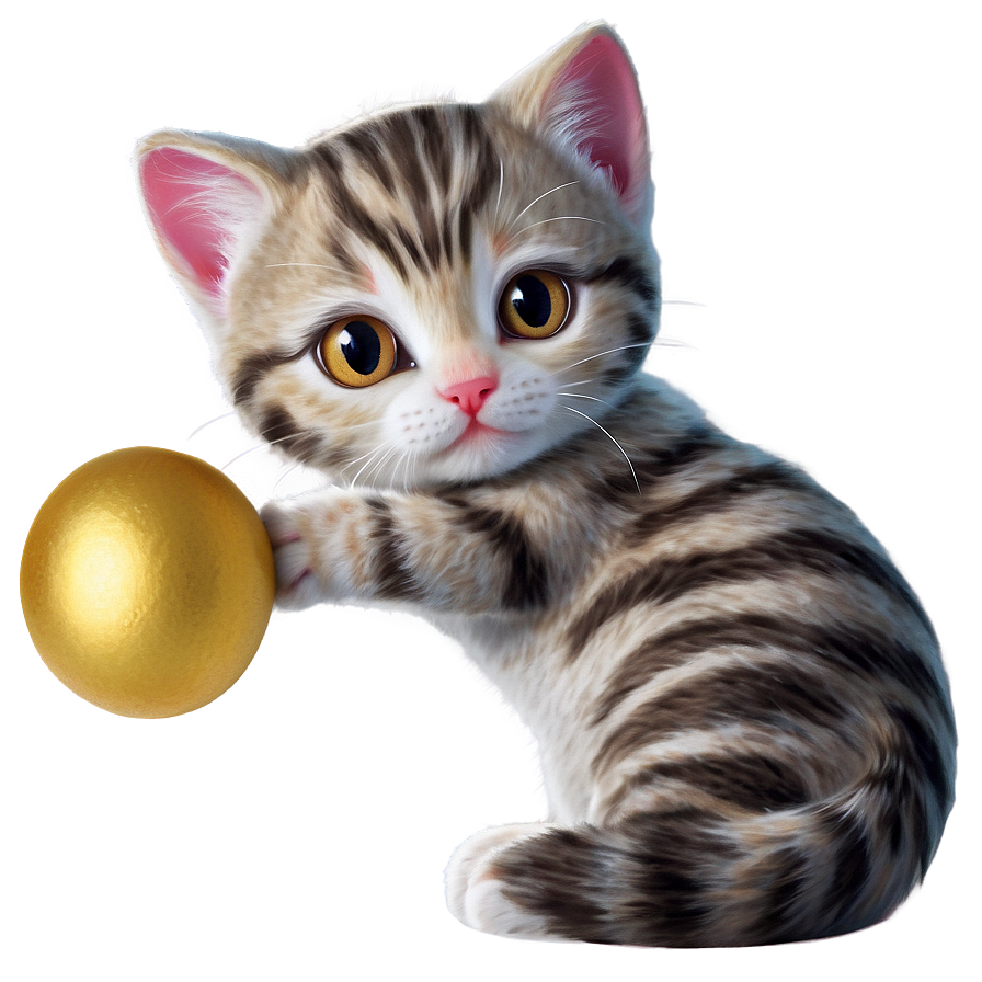 Whimsical Kitten Png Npc66 PNG