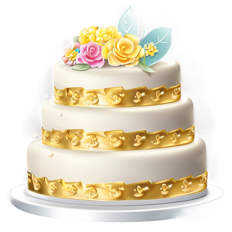 Whimsical Wedding Cake Png Eoh PNG