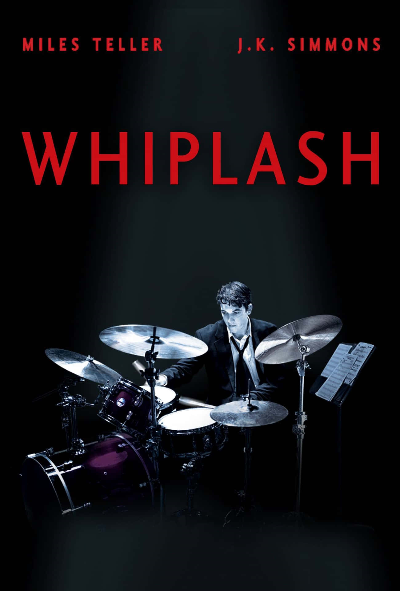 Whiplash Movie Poster Drummer Wallpaper