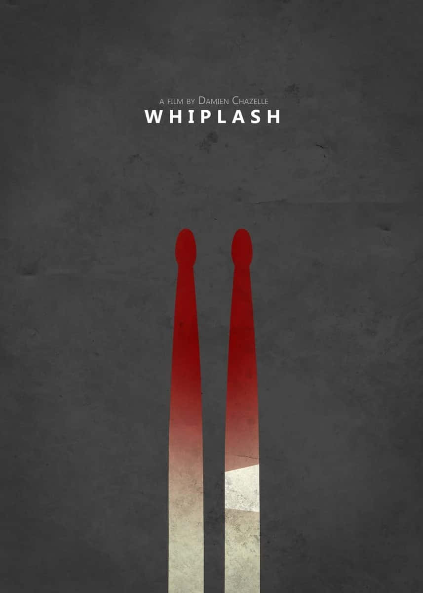 Whiplash Movie Poster Drumsticks Wallpaper