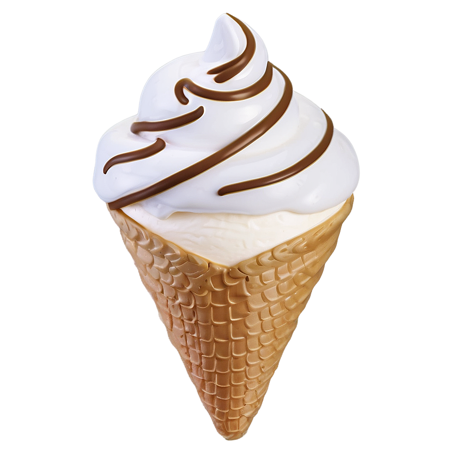 Download Whipped Cream Ice Cream Cone Png 05252024 | Wallpapers.com