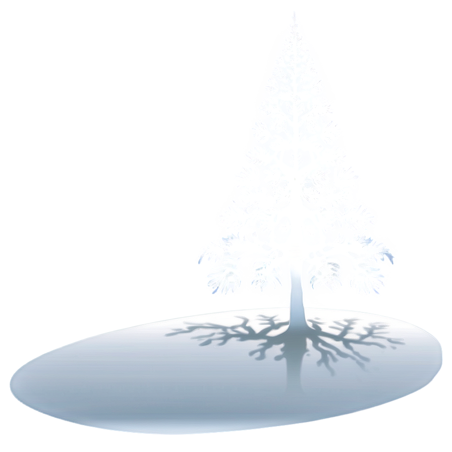 Whirling White Tree Design Png 06252024 PNG