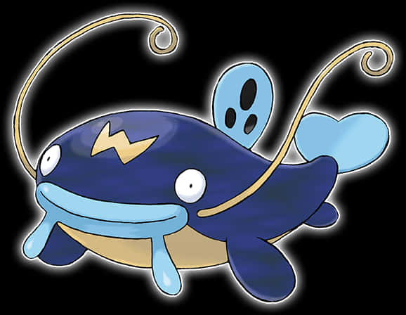 Whiscash Pokemon Artwork PNG