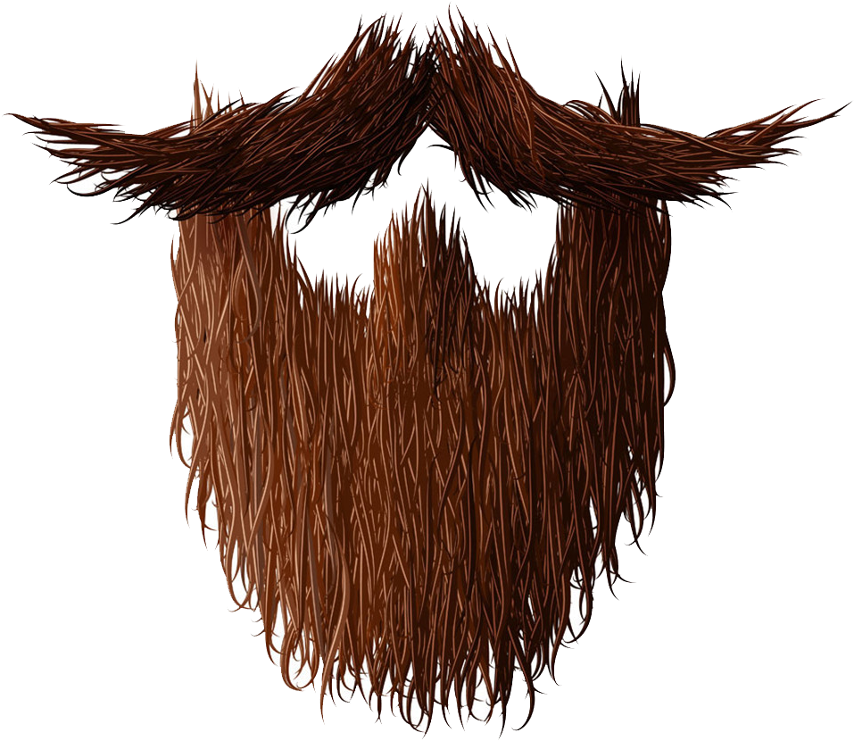 Whiskered Wings Moustache PNG