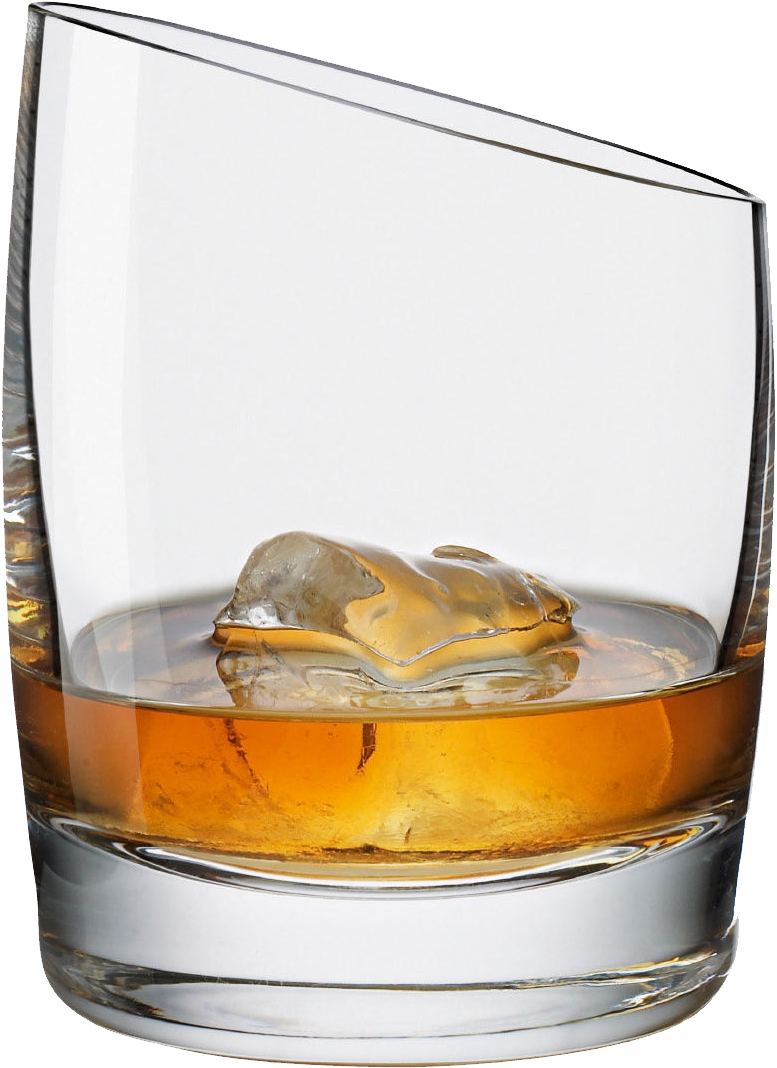 Whiskey On The Rocks Glass PNG