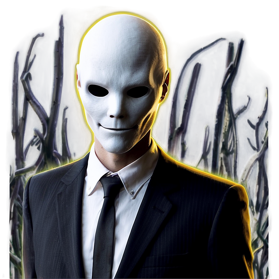 Whispering Slender Man Png 11 PNG