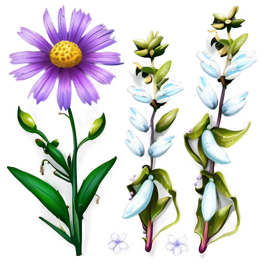 Whispering Wildflowers Png 06202024 PNG